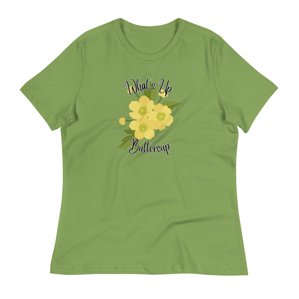 What's Up Buttercup Women's Relaxed T-Shirt – Muddy Tulip
